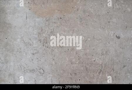scratched and stained concrete background texture wall Stock Photo