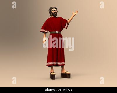 Actor from ancient Greece Stock Photo