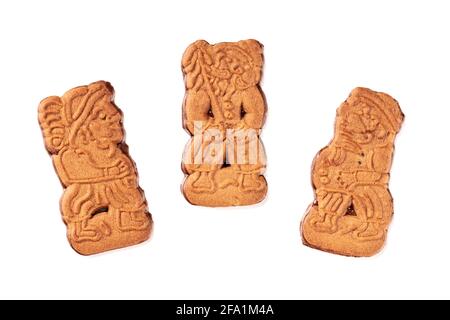 Traditional Dutch gingerbread cookies for sinterklaas evening full ...