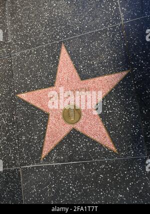 Hollywood, California, USA 17th April 2021 A general view of atmosphere of actress Eve Arden's Star on the Hollywood Walk of Fame on April 17, 2021 in Hollywood, California, USA. Photo by Barry King/Alamy Stock Photo Stock Photo