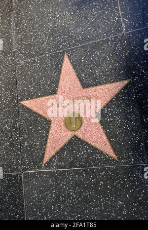 Hollywood, California, USA 17th April 2021 A general view of atmosphere of actress Eve Arden's Star on the Hollywood Walk of Fame on April 17, 2021 in Hollywood, California, USA. Photo by Barry King/Alamy Stock Photo Stock Photo
