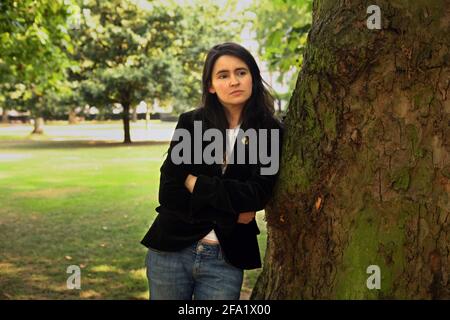 Singer Emma Pollock from Glasgow photographed in London.  pic David Sandison 12/9/2007 Stock Photo