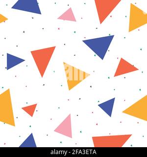 Terrazzo flooring vector seamless pattern. Classic venetian terrazzo style of floor of stone, granite, quartz. Stock Vector