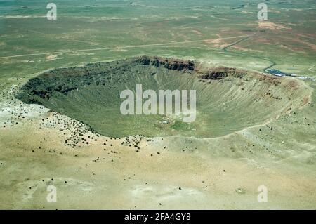Barringer crater Stock Photo