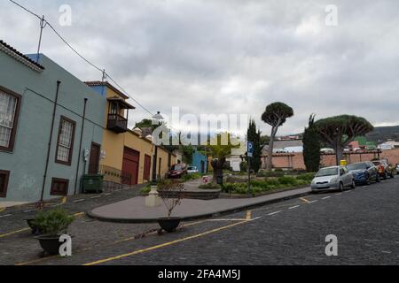 La Orotava Santa Cruz de Tenerife January 19 2020 In the upper