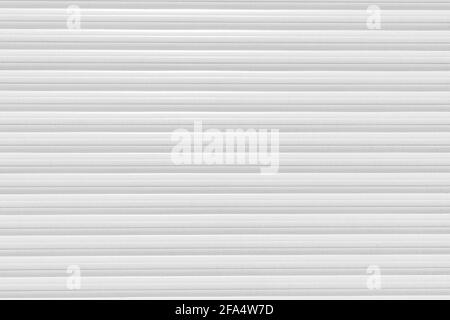 Abstract white striped background with geometric parallel lines. Light gray textured surface with fine dust Stock Photo