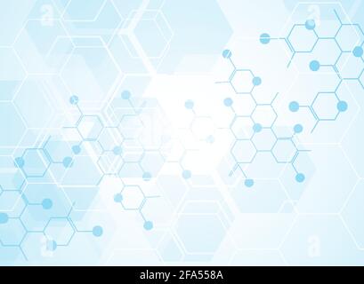 Medical Abstract Science background Illustrations Stock Vector