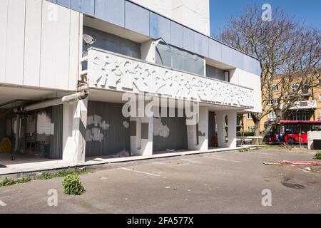 The former Brentford Police station, The Half Acre, Brentford, London, TW8, U.K. Stock Photo