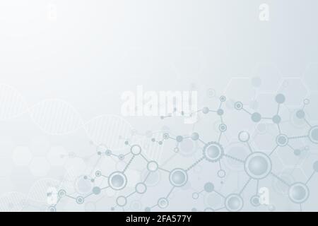 Medical Abstract Science background Illustrations Stock Vector
