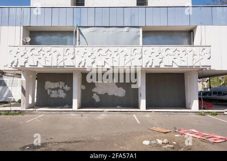 The former Brentford Police station, The Half Acre, Brentford, London, TW8, U.K. Stock Photo