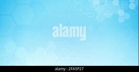 Abstract medical background and science concept background. Stock Vector