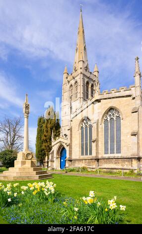 All Saints Parish Church Oakham Rutland England UK GB Europe Stock Photo