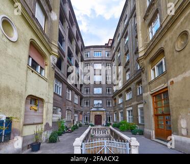 At the streets of Budapest Stock Photo