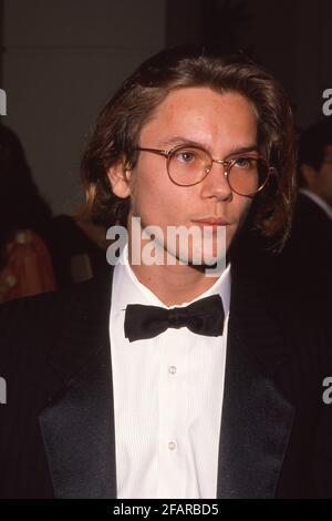 River Phoenix January 1989 Credit: Ralph Dominguez/MediaPunch Stock Photo