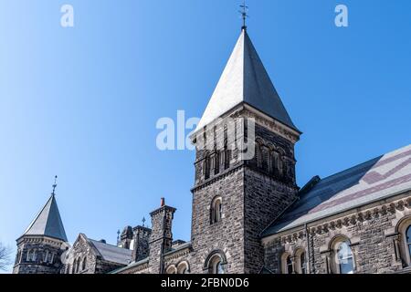 Colonial architecture in the Saint George Campus (Formerly King's College) of the University of Toronto, Canada Stock Photo