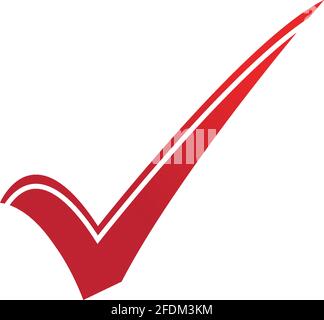 letter V check mark logo icon design template elements-vector Stock Vector