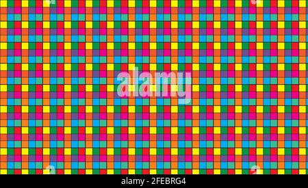 Abstract background of colored rectangles Stock Vector