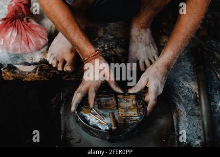 Mold Fitting Stock Photo