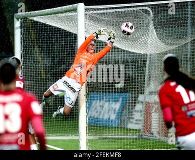 Linköpings FC (LFC)-Kristianstads DFF, Linköping arena.Goalkeeper Brett Maron, Kristianstads DFF. Stock Photo