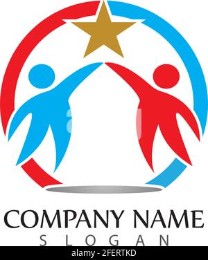 People Icon work group Vector illustration design Stock Vector