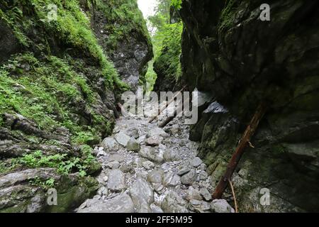 Cracow Gorge near Koscieliska Valley in Tatra Mountains, Poland Stock Photo