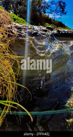 Closeup Water Drops Dripping from Underside of Pipe Stock Photo - Alamy