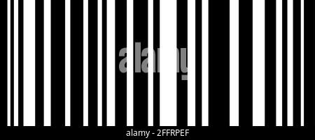 Vector illustration of a bar code Stock Vector