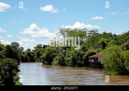 rio apore in the brazilian tourist city lagoa santa in the interior of goias Stock Photo