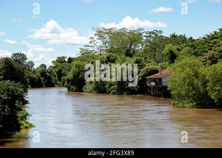 rio apore in the brazilian tourist city lagoa santa in the interior of goias Stock Photo