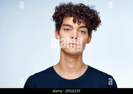47,963 Handsome Young Male Curly Hair Images, Stock Photos & Vectors |  Shutterstock