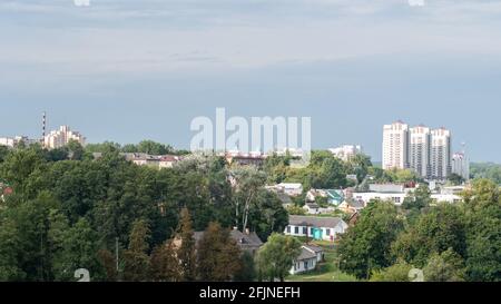 Grodno, Belarus - September 2, 2017: cityscape of Grodno city. Stock Photo