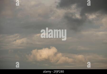Cloudy weather Stock Photo