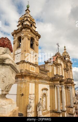 San Domenico church in Palermo, Sicily, Italy Stock Photo