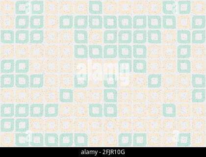 Abstract Geometrical generative computational art illustration Stock Vector