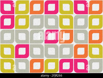 Abstract Geometrical generative computational art illustration Stock Vector