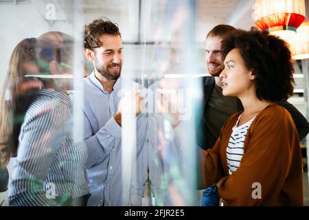 Technology software programming develop idea people concept Stock Photo