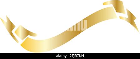 ribbon logo symbol and icon template Stock Vector
