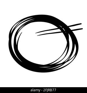 Noodle Restaurant Food Logo. Asian Dish With Chopstick. Vector Illustration Template Design. Stock Vector