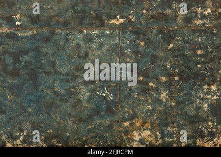 Blue old, scratched paper, real texture background Stock Photo