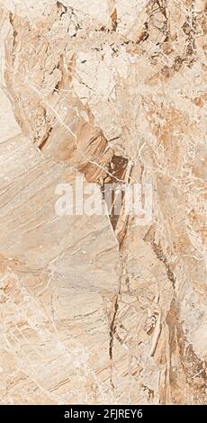 breccia aurora marble design in  cream and beige colors natural marble texture and veins Stock Photo