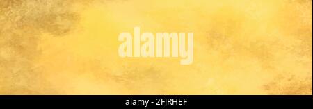 Abstract yellow texture, realistic panoramic background - Vector illustration Stock Vector