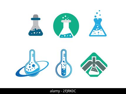 Lab logo design vector template, Creative Lab logo. Stock Vector