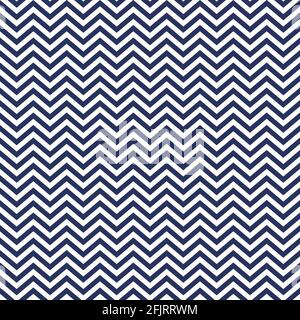 Festive blue and white seamless zigzag pattern vector. Backgrounds for decorating Independence Day. Stock Vector