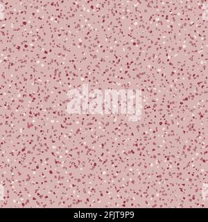 Terrazzo flooring vector. Classic venetian terrazzo style of floor of stone, granite, quartz. Stock Vector