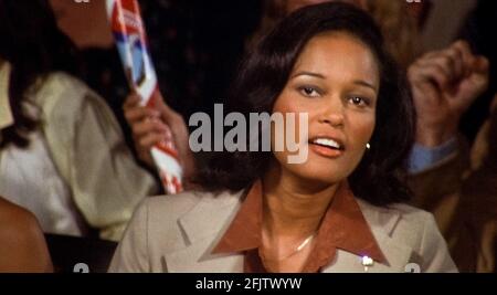 USA.Sylvia Meals in a scene from (C)MGM/UA film: Rocky IV (1985). Plot ...