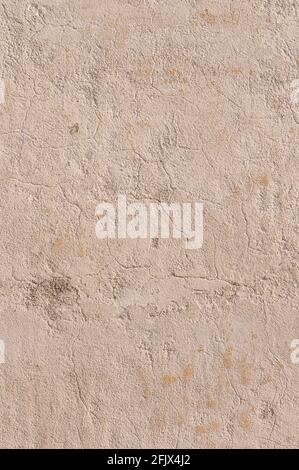 Old and cracked stone wall Stock Photo