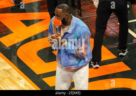 Orlando, Florida, USA, March 26, 2021, Los Angeles Lakers Small Forward LeBron James at the Amway Center (Photo Credit: Marty Jean-Louis/Alamy Live News Stock Photo