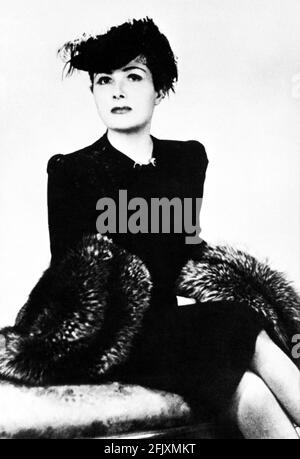 1943 , ITALY The italian movie actress CHIARETTA GELLI ( 1925 2007