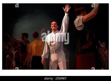 Robin Cousins after perfroming at Holiday on Ice January 2000in the Brighton Centre. Robin is to retire from performance in a couple of weeks. Stock Photo