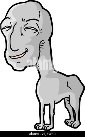 Rare horse Stock Vector